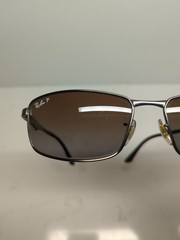 Ray Ban RB3498 135 mm Sunglasses w/Gunmetal Frame and Brown Gradient Lenses 3498