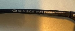 Foster Grant Ironman Adult Men’s Trail Black Polarized Sunglasses SR1124
