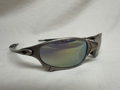 Vintage Oakley Juliet X Metal Plasma Ice Iridium Sunglasses JE041982A USA 2004