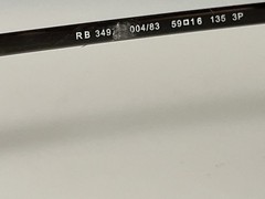 Ray-Ban RB3491 Sunglasses FRAMES 59-16
