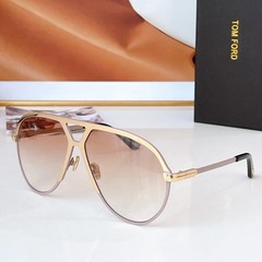 TOM FORD FT5532-B 49-21-145 Black Frame Smoke Gray Lens Sunglasses