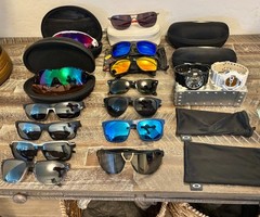 Premium Sunglasses & G-Shock Collection Oakley, Ray-Ban, 100%, Rudy Project +