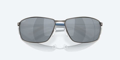 Costa Del Mar Sunglasses TURRET Dark Gunmetal / Gray Silver POLARIZED 580P Lens