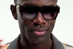 Men Sunglasses Fashion Designer Dark Black Hip Hop Gangster Style Square Shades