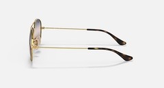 Ray Ban Cockpit Sunglasses RB3362 001/GE 59-14 Arista Gold Pink Gradient Blue