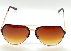 Retro Gold Aviator Sunglasses for Women Men, 2025 Metal Oversized 70s Vintage