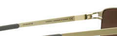 MYKITA Ben 142 Champagne Mens Rectangle Full Rim Sunglasses 54-16-140 B:38