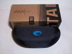 NEW COSTA DEL MAR JOSE PRO SUNGLASSES BLACK/BLUE MIRROR 580G $289 POLARIZED