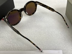 New THOM BROWNE TBS411-47-02AF TKT Sunglasses Tokyo Tortoise Brown 47-24.5-147