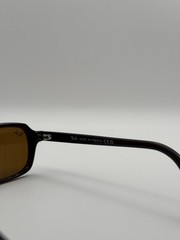Ray-Ban RB4455 Zuri Rectangle Sunglasses brown Frame Brown Tinted 145mm