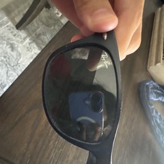 Ray-Ban RB2132 Men’s Black Plastic Frame Mirrored Gray Lens Sunglasses 145mm