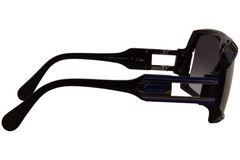 Cazal 858 001 Sunglasses Black/Gunmetal/Grey Gradient Square Shape 133mm