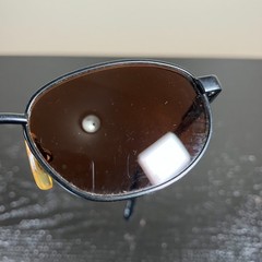 Vintage Serengeti 6413 Drivers Sunglasses Oval Bronze Frame Japan
