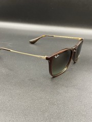 Ray-Ban RB4187 Chris 856/13 Sunglasses Full Rim Tortoise Lightweight 54-18-145
