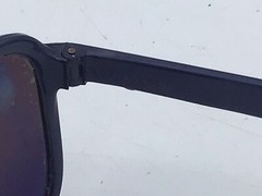 Vintage Suncloud Blue Nylon Frame Depose Sunglasses MADE in FRANCE P4