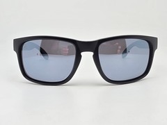 Blenders Canyon Mystic Grey Matte Black Frame Polarized Grey Mirror Sunglasses
