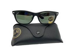 Ray-Ban Sunglasses RB 2132 New Wave 55/18 Temples 145mm Branded Case Black Matte