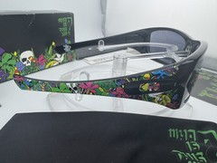 OAKLEY HIJINX WHO IS THIS KID BLACK WARM GREY SUNGLASSES 24-101 RARE 1 OF 300