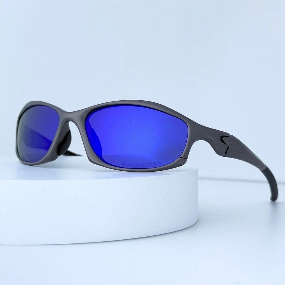 Oakley Hatchet X-Metal Sunglasses Purple Polarized Lens Vintage Y2KIN BOX