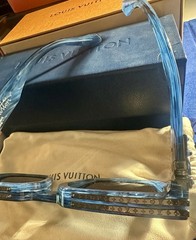 LOUIS VUITTON Sunglasses Millionaire 1.1 Blue Marble Fashion Accessories b91
