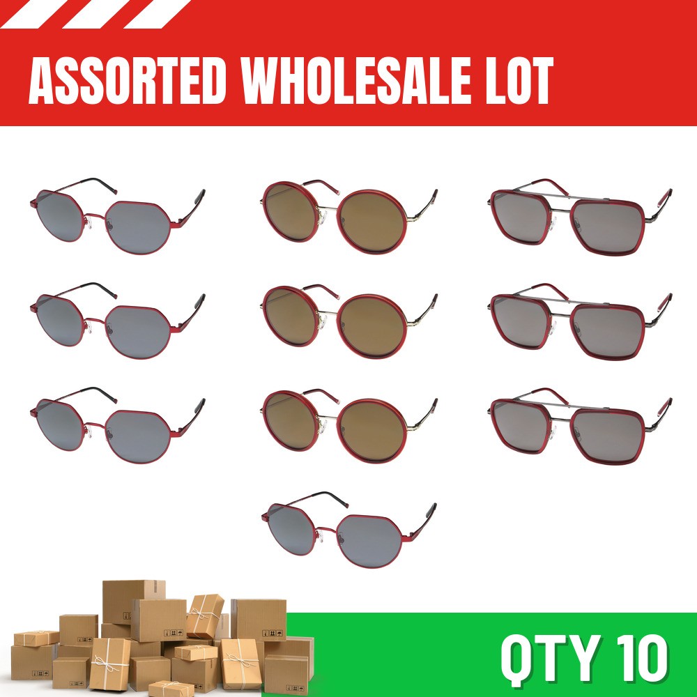 WHOLESALE ASSORTED LOT 10 MARIUS MOREL 1880 SUNGLASSES low priced new with tags