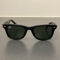 Ray-Ban RB2140 6065 Wayfarer Urban Camouflage 50-22 Matte Black Italy w/ Case