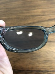 Oakley Fives 2.0 Sunglasses BMC-021 Crystal Blue Excellent Condition