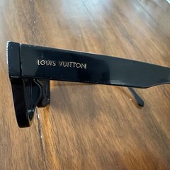 Louis Vuitton Men’s LV Escape Z1496E Black Square Sunglasses 53mm Authentic