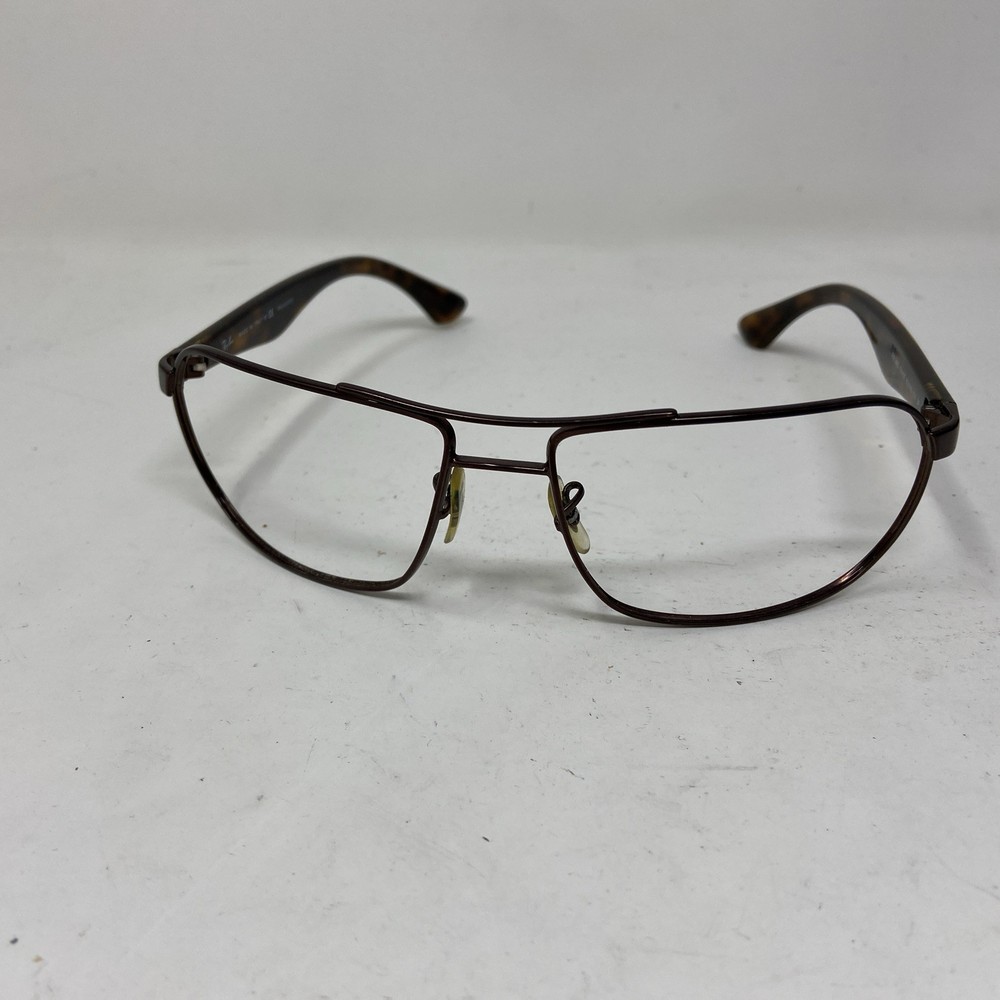 Ray-Ban Italy RB3492 014/57 62-16-130 Brown Tortoise Frame Only J964