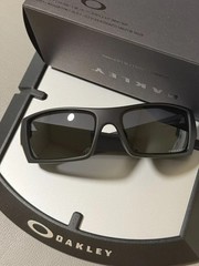 Oakley Gascan OO9014 Sunglasses Matte Black Frame Black Lens Rectangular