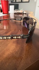 Chrome Hearts Beast III Sunglasses – Sterling Silver – Black – Complete Set – Au
