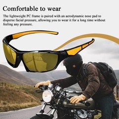 New 2025 Polarized Vertex Men AntiGlare Fishing Cycling Driving Sport Sunglasses