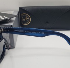 Rayban Wayfarer Rb2140 50mm Blue Striped