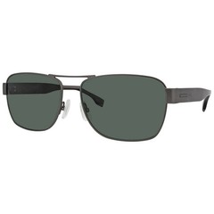 HUGO BOSS POLARIZED GREEN NAVIGATOR MEN SUNGLASSES BOSS 1441/S 0086/UC 60 16 150