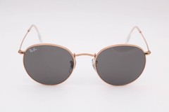 Ray-Ban Round Metal Gold Small Scratches on Lens Sunglasses rb3447 53-21-145