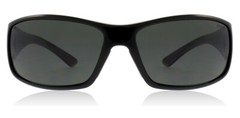 BOLLE KINGSNAKE SPORT WRAP SHINY BLACK POLAR PHOTO TNS GREY SUNGLASSES 11992 NEW