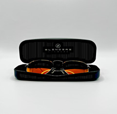 Blenders Red Starlet Silver Frame Polarized Red Mirrored Sunglasses
