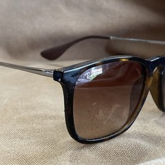 Ray-Ban RB4187 Chris 856/13 Sunglasses Tortoise Lightweight 54-18-145 see Desc