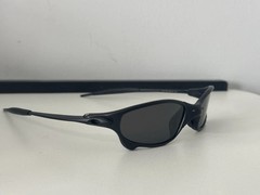 Oakley Juliet Vintage Metal Black Frame Black Polarized Lens Sunglassesl