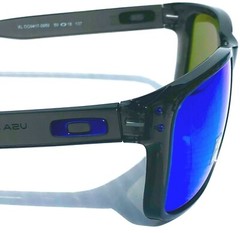 NEW Oakley HOLBROOK XL Grey Smoke POLARIZED PRIZM SAPPHIRE Blue Sunglass 9417-09