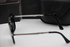 NEW PERSOL 5005-ST 800831 BLACK GOLD AUTHENTIC FRAMES SUNGLASSES 50-21