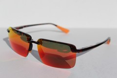MAUI JIM Laulima POLARIZED Sunglasses RM626-10 Shiny Red Havana/Lava Hawaii NEW