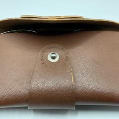 Vintage Unknown Optical Similar to American Optical Yellow Aviators W/Case