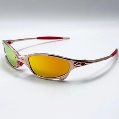 Oakley Juliet X-Metal Rose Gold Ruby Iridium Sunglasses Vintage Rare