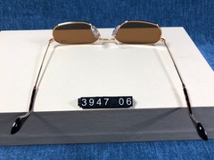 Ray-Ban RB3947 Polished Arista Gold/Brown 57 mm Sunglasses 145mm 001/33 57-18MM