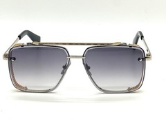 SUNGLASSES MEN DESIGNER STYLE SHIELD FANCY FLAT TOP RETRO MODERN LARGE GOLD 2023