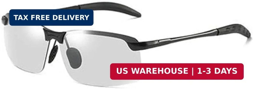 Nuevo Gafas de-Sol Polarizadas para Hombres Fotocromáticas Lentes para Conducir
