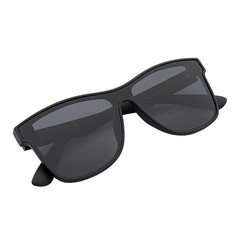 PRIME TIME – Polarized Flat Modern Lens Sunglasses Matte Black Dark Smoke