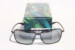 MAUI JIM Kaupo Gap POLARIZED Sunglasses 437-02 Gloss Black/Neutral Grey NEW