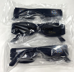 3 Modelo Branded Cinco de Mayo 2025 Rectangular Navy Blue Sunglasses